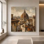 Florence Duomo Italian Cityscape Wall Art Canvas Print - Image 6