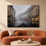 Regent Street London Cityscape Wall Art Canvas Print - Image 3