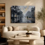 Horse Carriage London Cityscape Wall Art Canvas Print - Image 7