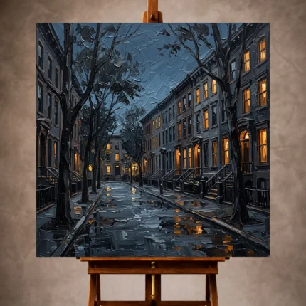 New York Cityscape Wall Art wall art print for elegant interiors