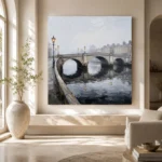 River Bridge London Cityscape Wall Art Canvas Print - Image 10