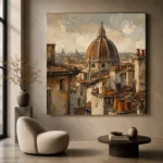Florence Duomo Italian Cityscape Wall Art Canvas Print - Image 7