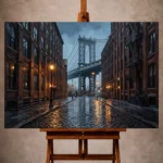 New York Cityscape Wall Art wall art print for elegant interiors