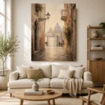 Venetian Passage Italian Cityscape Wall Art Canvas Print - Image 10