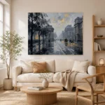 Horse Carriage London Cityscape Wall Art Canvas Print - Image 8