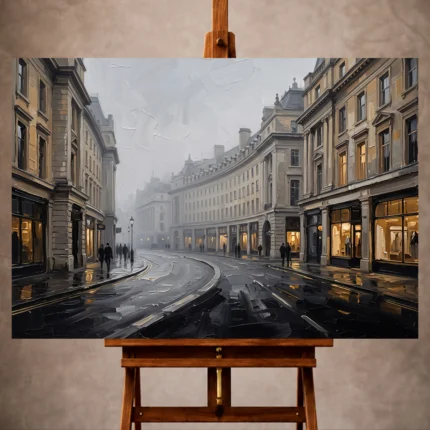 London Cityscape Wall Art wall art print for elegant interiors