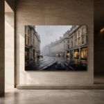 Regent Street London Cityscape Wall Art Canvas Print - Image 6