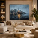 Lower Manhattan Skyline New York Cityscape Wall Art Canvas Print - Image 10