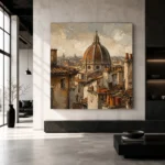 Florence Duomo Italian Cityscape Wall Art Canvas Print - Image 5