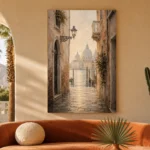 Venetian Passage Italian Cityscape Wall Art Canvas Print - Image 6