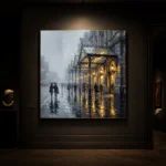 Victorian Canopy London Cityscape Wall Art Canvas Print - Image 9