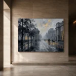 Horse Carriage London Cityscape Wall Art Canvas Print - Image 6