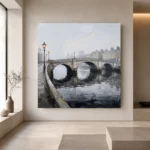 River Bridge London Cityscape Wall Art Canvas Print - Image 6