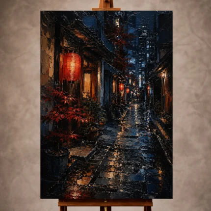 Cinematic Cityscapes wall art print for elegant interiors