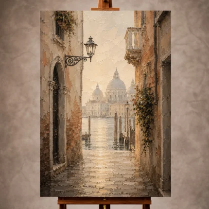 Italian Cityscape Wall Art wall art print for elegant interiors