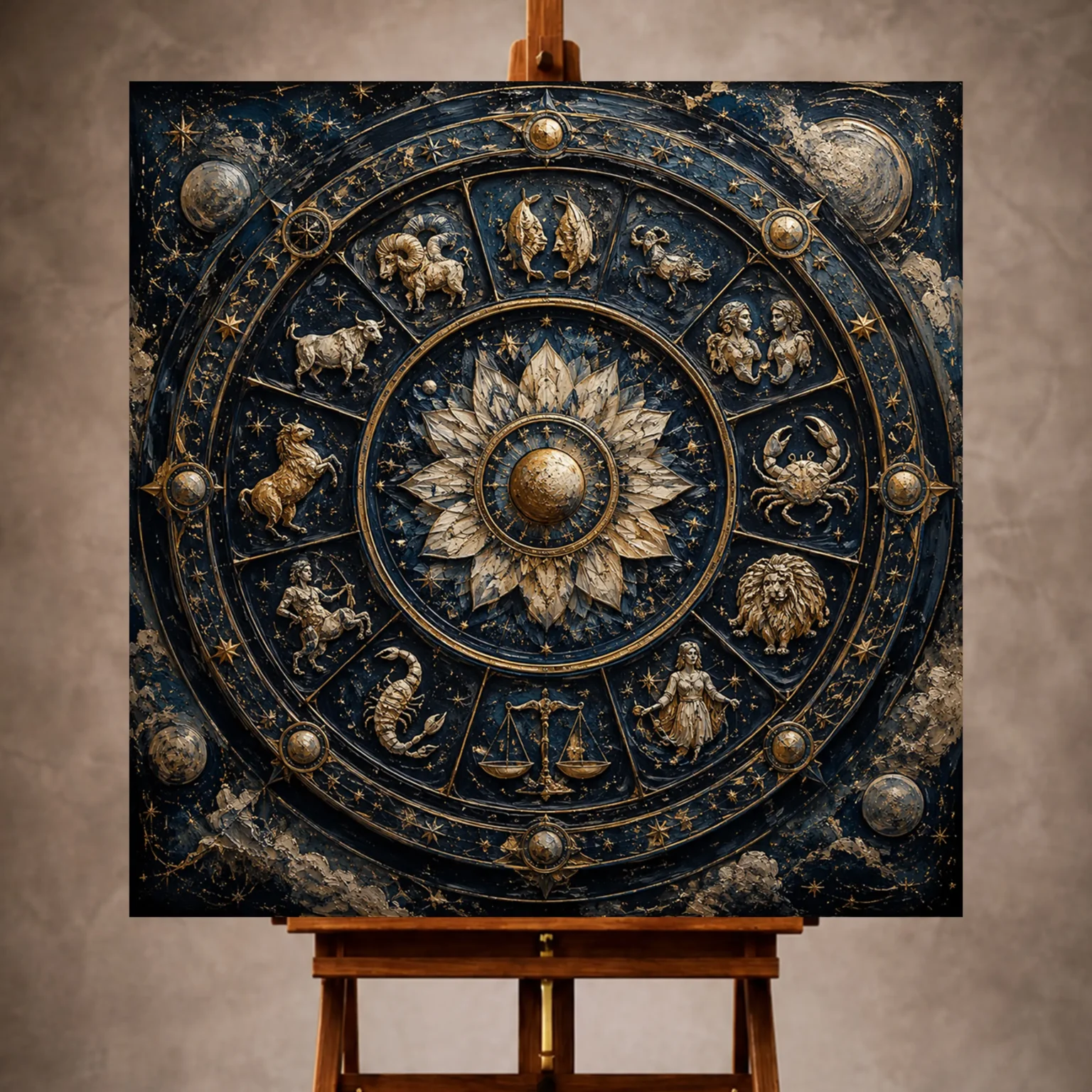 Zodiac Wall Art wall art print for elegant interiors
