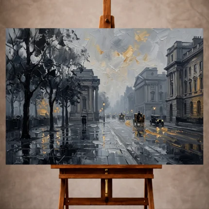 London Cityscape Wall Art wall art print for elegant interiors