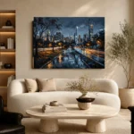 Central Park Skyline New York Cityscape Wall Art Canvas Print - Image 7