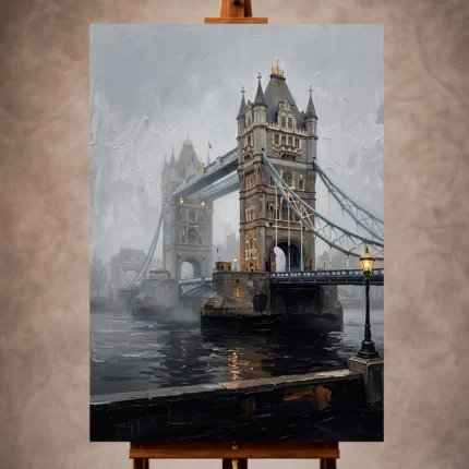 London Cityscape Wall Art wall art print for elegant interiors