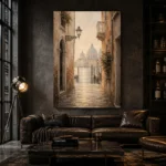 Venetian Passage Italian Cityscape Wall Art Canvas Print - Image 5