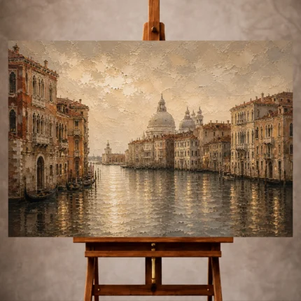 Italian Cityscape Wall Art wall art print for elegant interiors