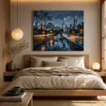 Central Park Skyline New York Cityscape Wall Art Canvas Print - Image 9