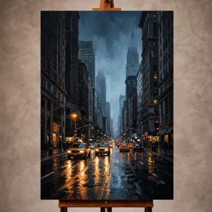 New York Cityscape Wall Art wall art print for elegant interiors