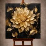 Botanical Black & Gold Wall Art