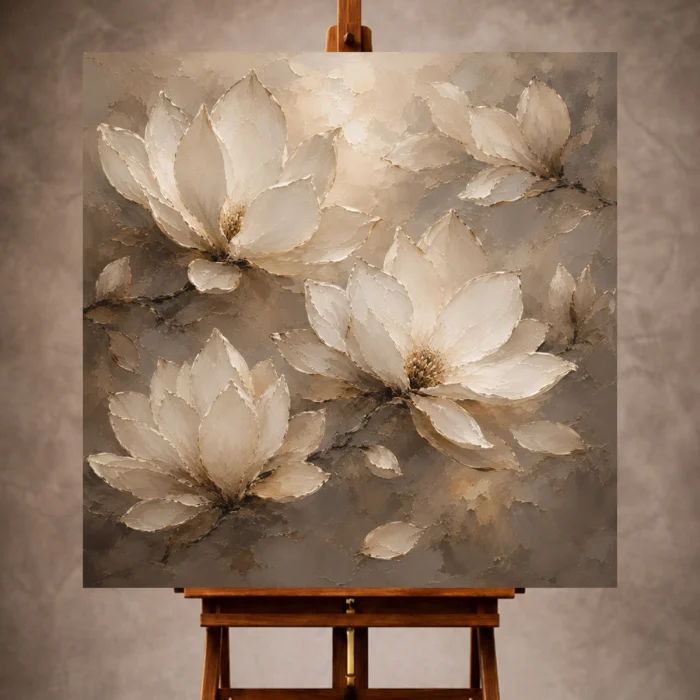 Magnolia Wall Art wall art print for elegant interiors