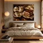 Tiramisu Coffee & Dessert Wall Art Canvas Print - Image 4