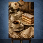 Mille Feuille Coffee & Dessert Wall Art Canvas Print - Image 11