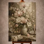 Floral Dining Room Wall Art wall art print for elegant interiors