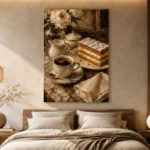 Mille Feuille Coffee & Dessert Wall Art Canvas Print - Image 9
