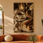 Chocolate Eclair Coffee & Dessert Wall Art Canvas Print - Image 5