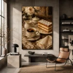 Mille Feuille Coffee & Dessert Wall Art Canvas Print - Image 10