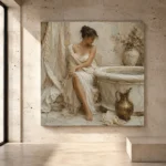 Classical Bath Scene