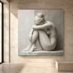 Sculptural Nude Wall Art