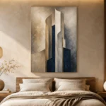 Sandstone Sculptural Abstract Office Wall Art Canvas Print - Image 6
