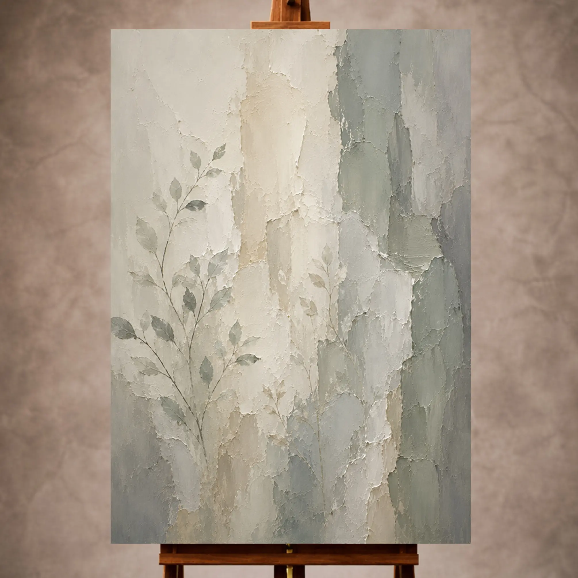 curatora-20260720-71def5165d4e4b1f Mist Botanical Quiet Focus Wall Art Canvas Print - Image 1