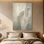 Luminous Architectural Quiet Focus Wall Art Canvas Print - Image 6