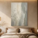 Mist Botanical Quiet Focus Wall Art Canvas Print - Image 6