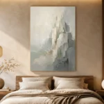 Serene Layered Stone Quiet Focus Wall Art Canvas Print - Image 6