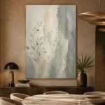 Mist Botanical Quiet Focus Wall Art Canvas Print - Image 5