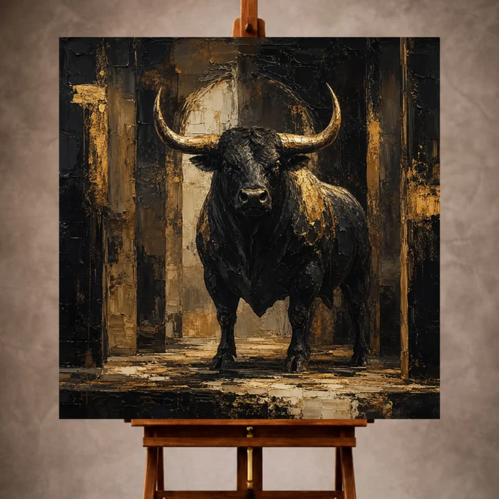 Black & Gold Wall Art wall art print for elegant interiors