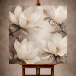 Magnolia Wall Art wall art print for elegant interiors