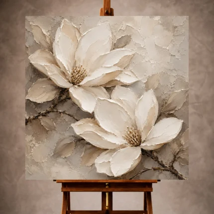 Magnolia Wall Art wall art print for elegant interiors