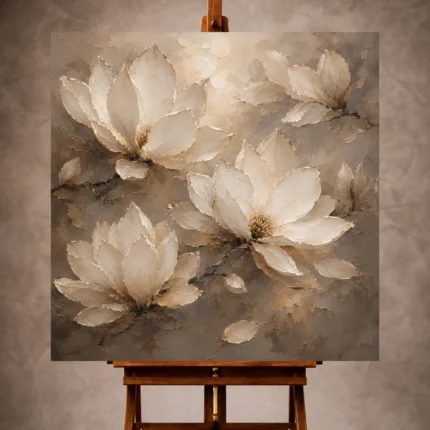 Magnolia Wall Art wall art print for elegant interiors