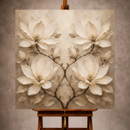 Magnolia Wall Art wall art print for elegant interiors
