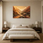 Premium Wall Art Yatay Html Edition – ABSTRACTNW2001 showcased in an elegant minimalist interior
