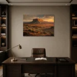 Premium Wall Art Yatay Html Edition – ABSTRACTNW2003 displayed in a contemporary gallery-inspired room
